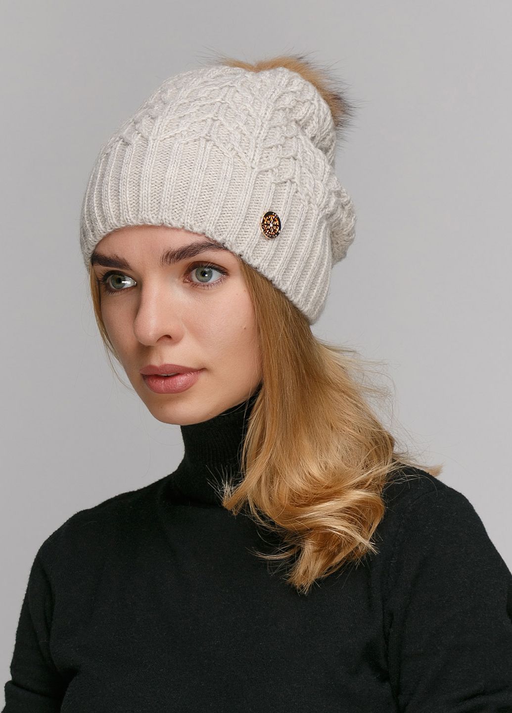 

Шапка Fashion Star 56-60 см Бежевый 550697