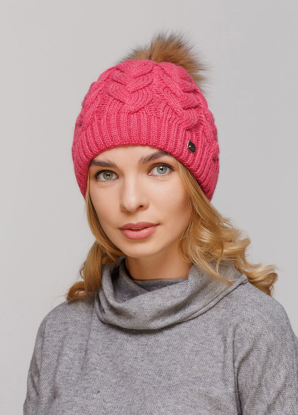 

Шапка Fashion Star 56-60 см Малиновый 550651