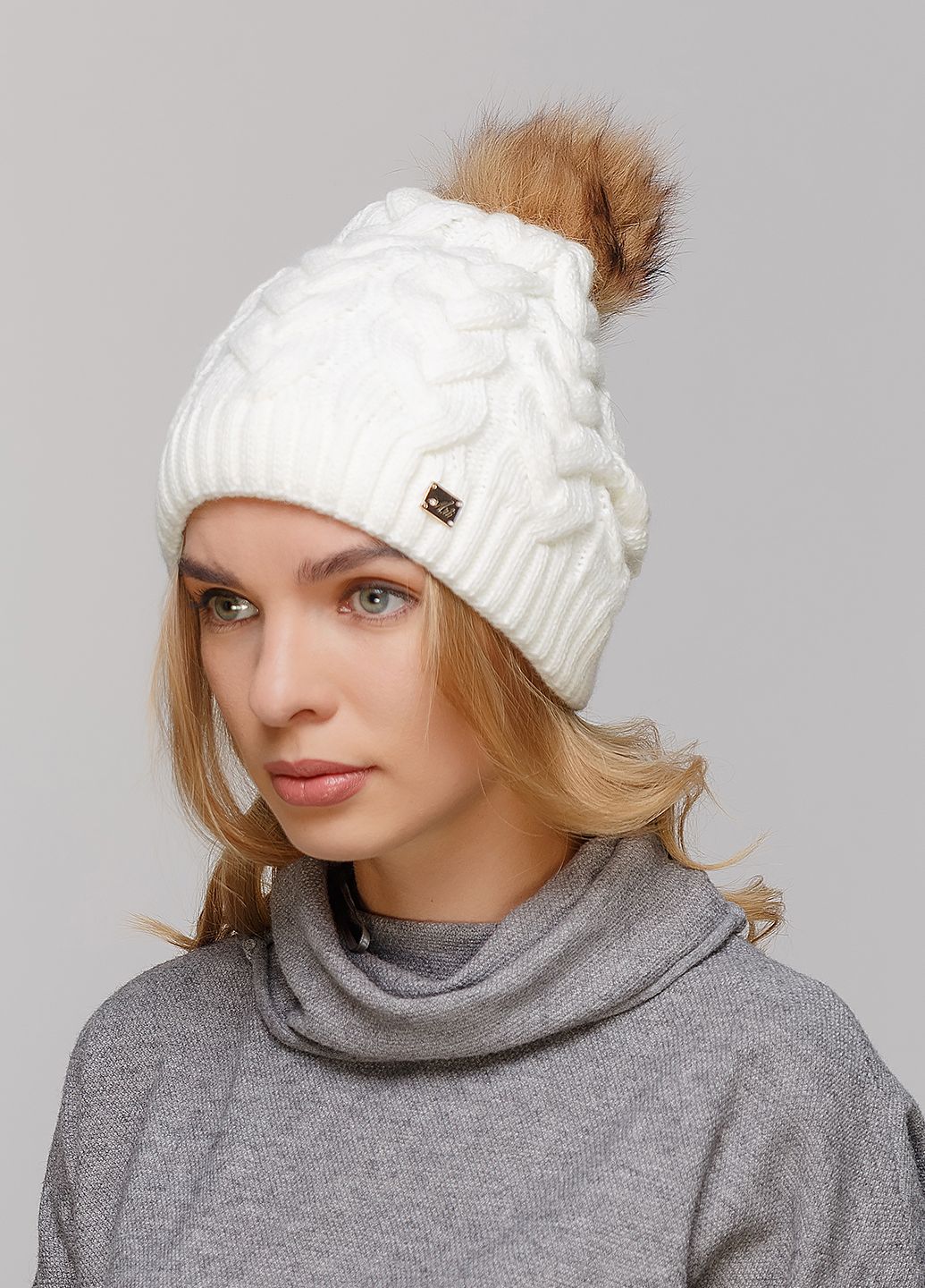 

Шапка Fashion Star 56-60 см Молочный 550642