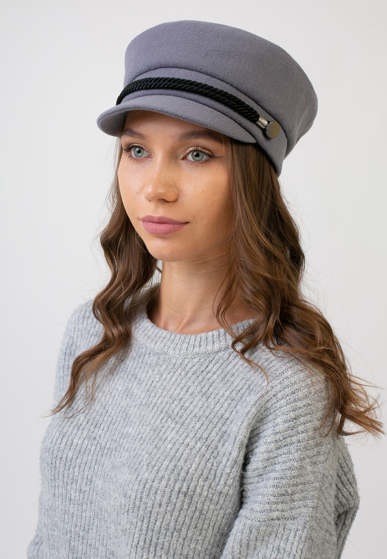 

Картуз Fashion Star 56-60 см Тёмно-серый 880039