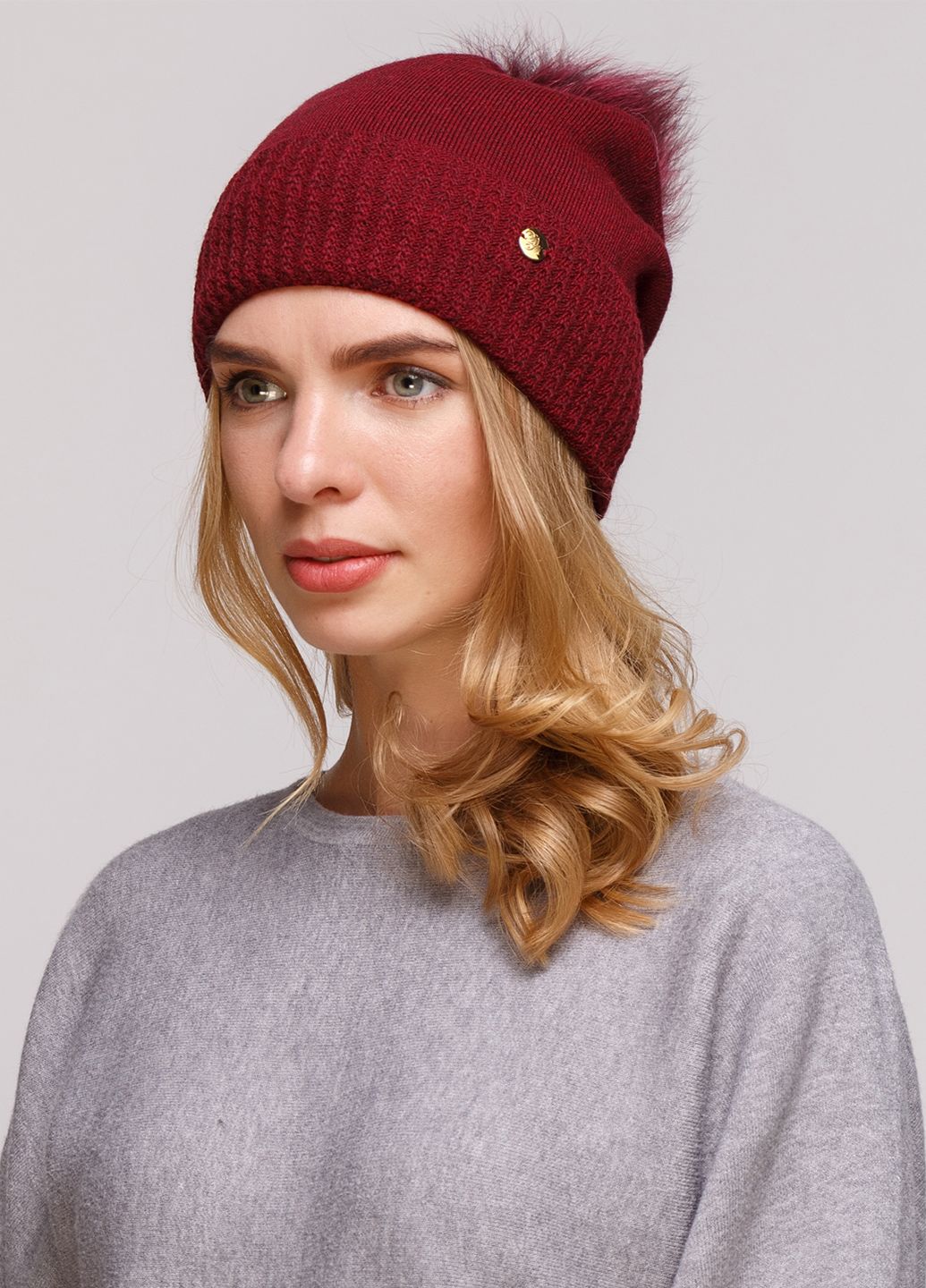 

Шапка Fashion Star 56-60 см Бордовый 550066