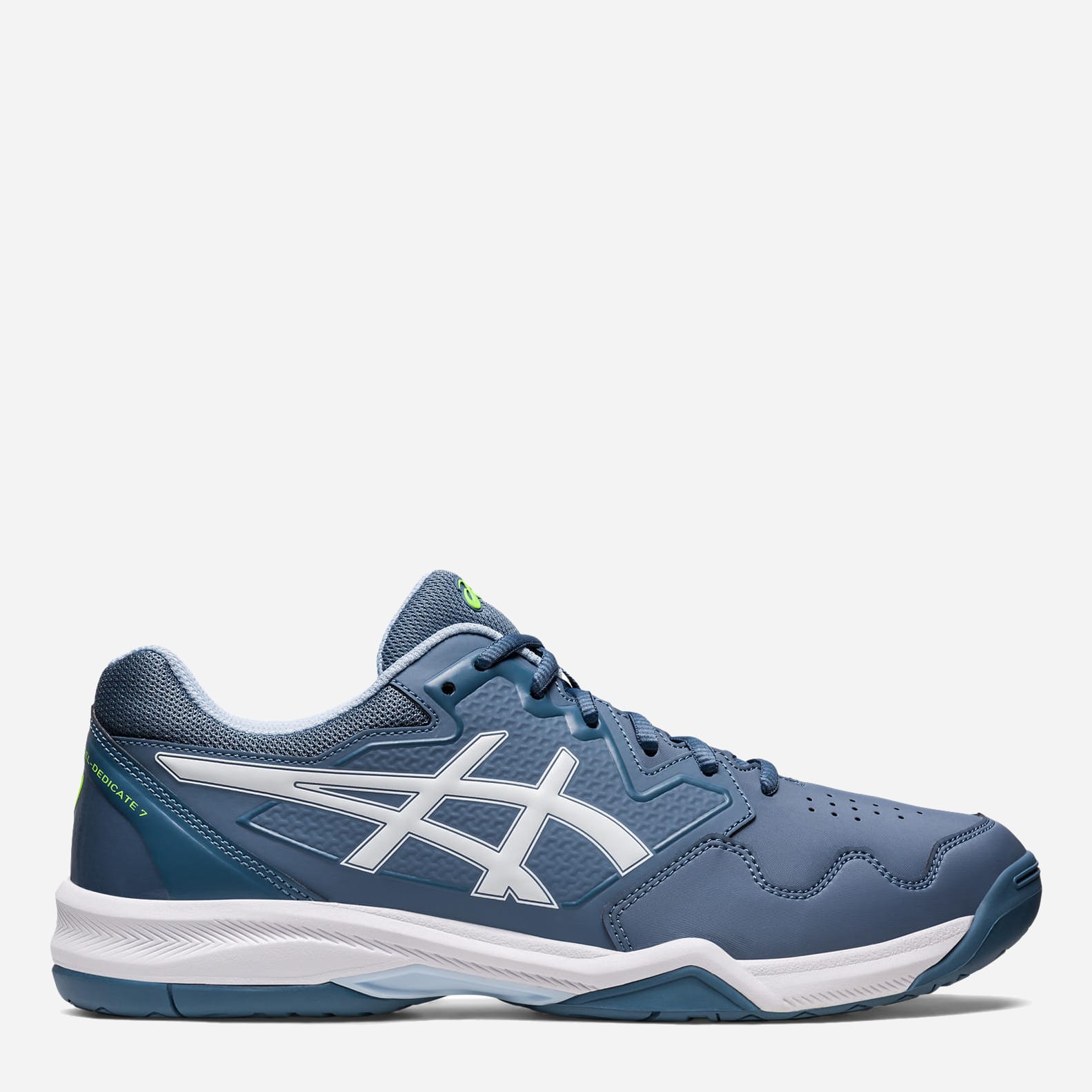Мужские кроссовки для тенниса ASICS Gel-Dedicate 7 1041A223-401 42 (8H ...