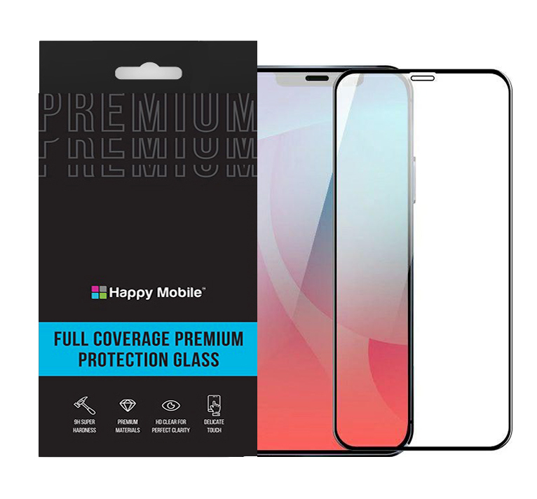 

Защитное стекло для iPhone 12 Pro Max (6.7") - 3D Happy Mobile ULTRA-THIN Ultra Glass Premium (High-End)