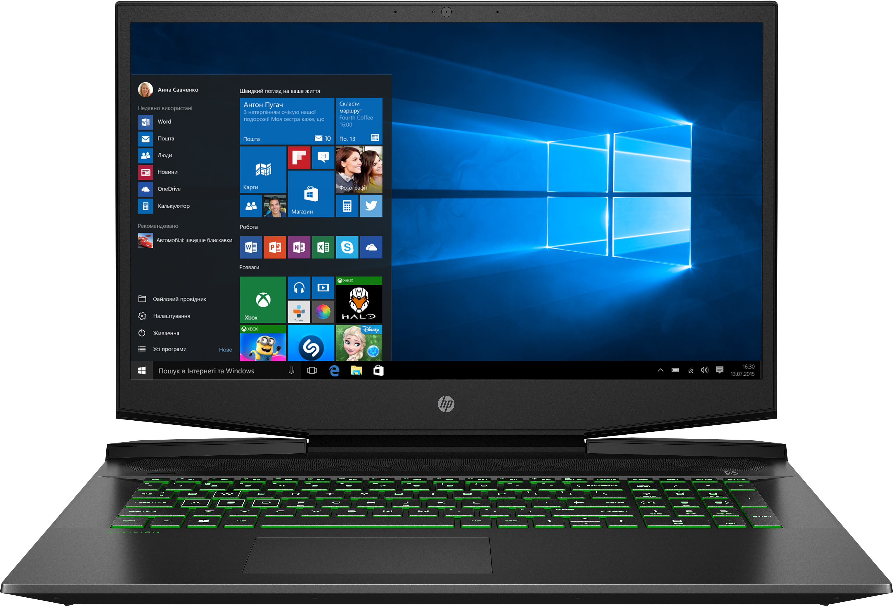 

Ноутбук HP Pavilion Gaming 17-cd1071ur (232F3EA) Dark Grey