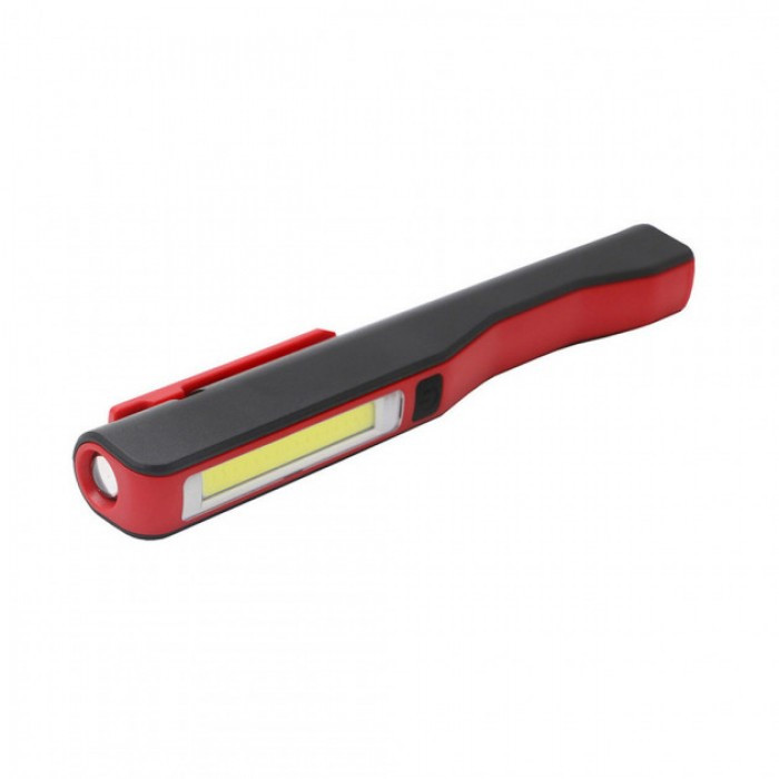 

Аккумуляторный фонарик с магнитом и USB зарядкой BL-ESEN-86A COB Красный 47753