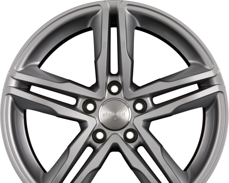 WHEELWORLD WH11 Arkticsilber (AS) R17 W7.5 PCD5x112 ET50 DIA66.6 ...