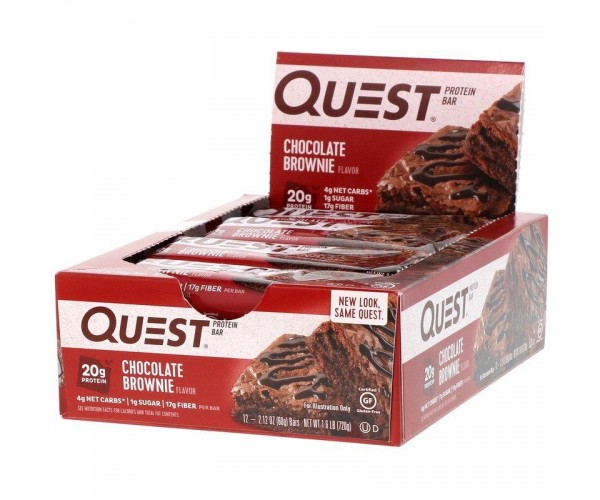 

Батончик Quest Nutrition Protein Bar 60 г - Шоколадный брауни - 12 шт (513233)