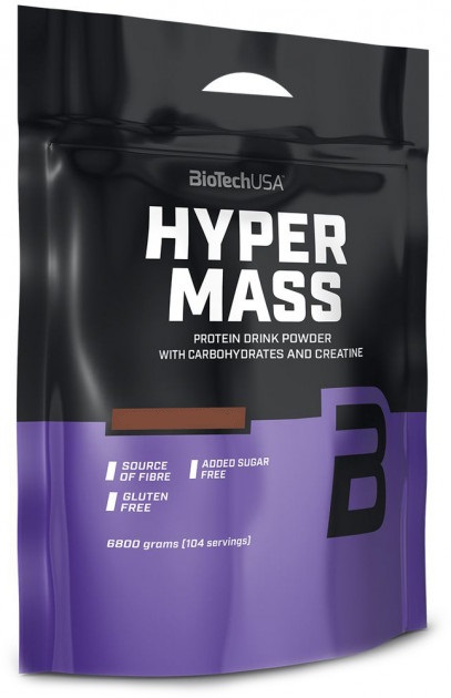 

Гейнер Biotech Hyper Mass 6.8 кг Ваниль (328860)
