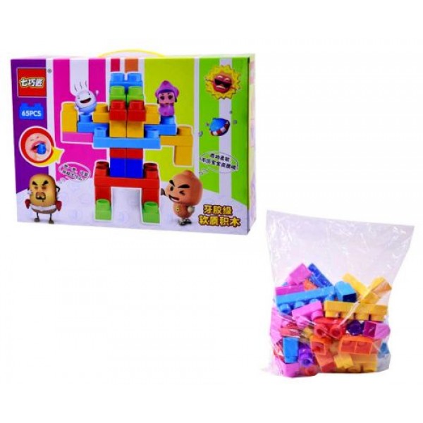 

Конструктор с эластичными элементами (65 деталей) 68032