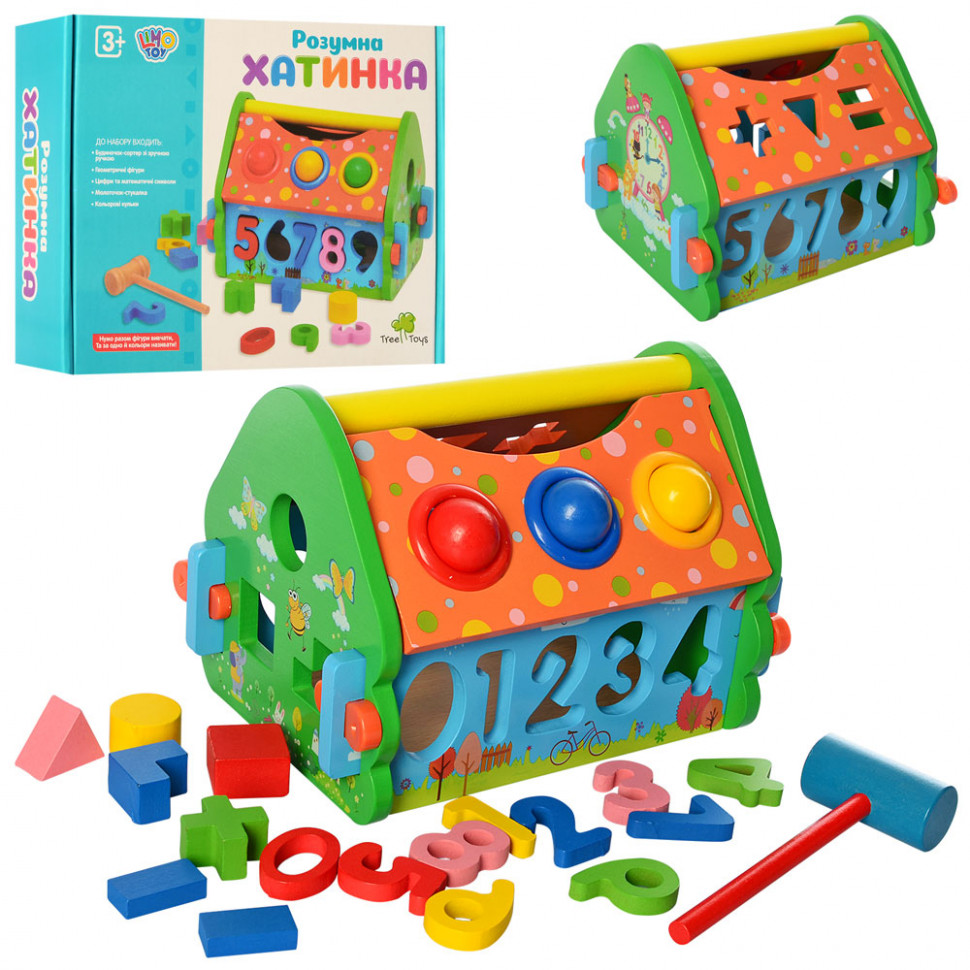 

Деревянная игрушка Стучалка MD 2367