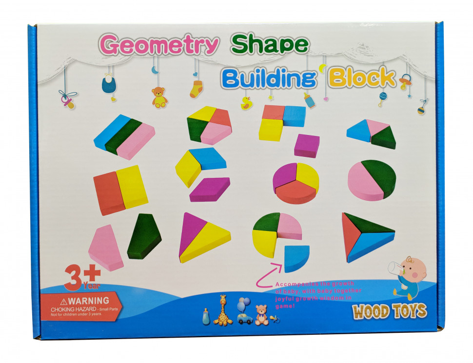 

Деревянная игрушка Геометрика MD 2329 (2329A)