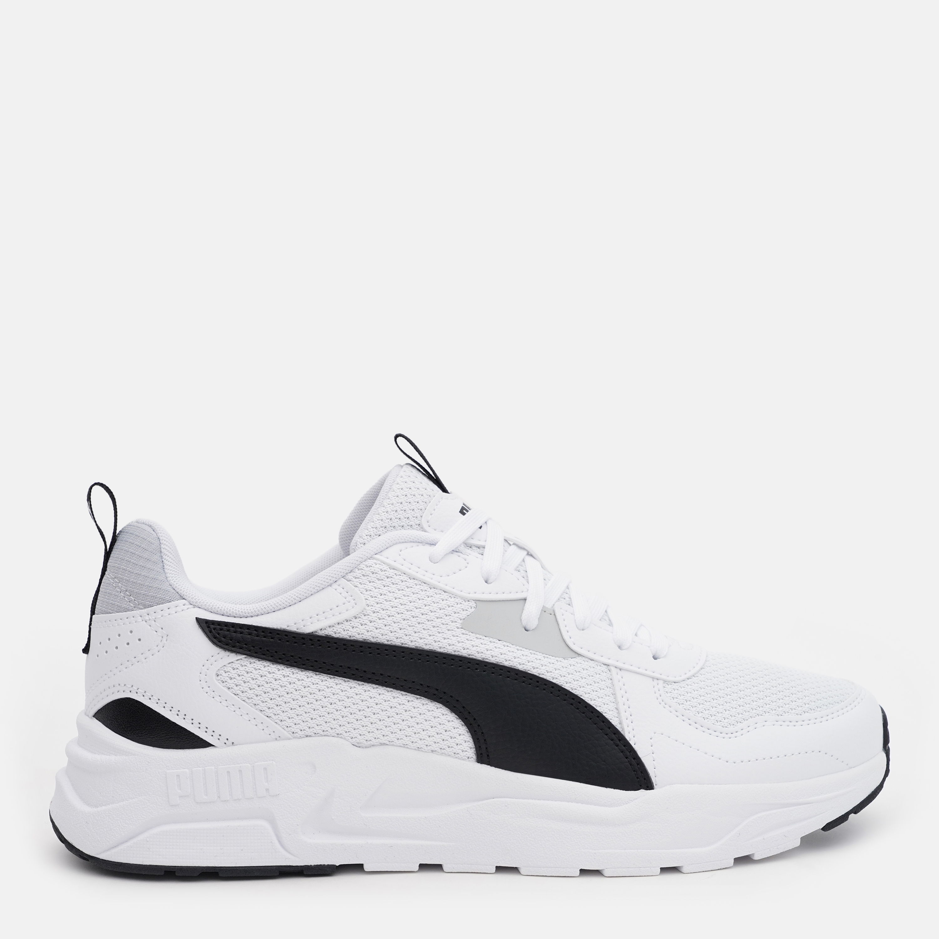 Акція на Чоловічі кросівки Puma Trinity Lite 38929202 46 (11UK) 30 см Puma White-Puma Black-Cool Light Gray від Rozetka