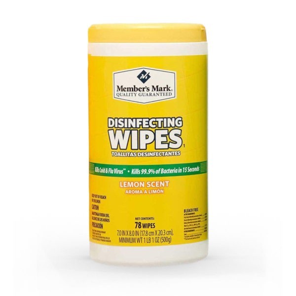 Дезинфицирующие салфетки для техники Member’s Mark Disinfecting Wipes ...