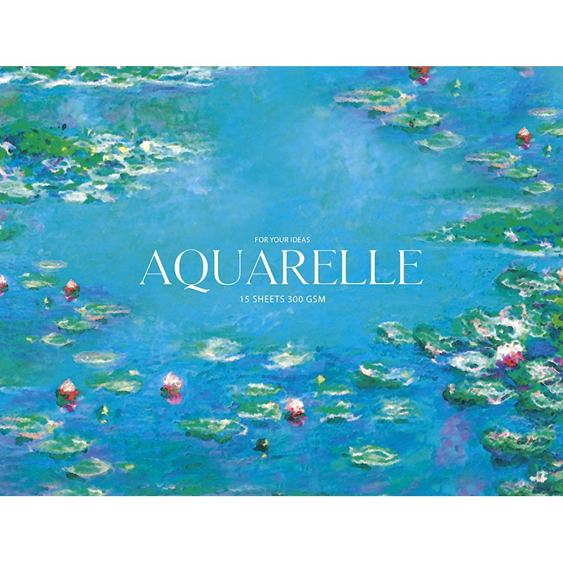 

Склейка для акварели Школярик MUSE Aquarelle A4 (21х29.7см) 300 г/м2 15 листов (PB-GB-015-053)