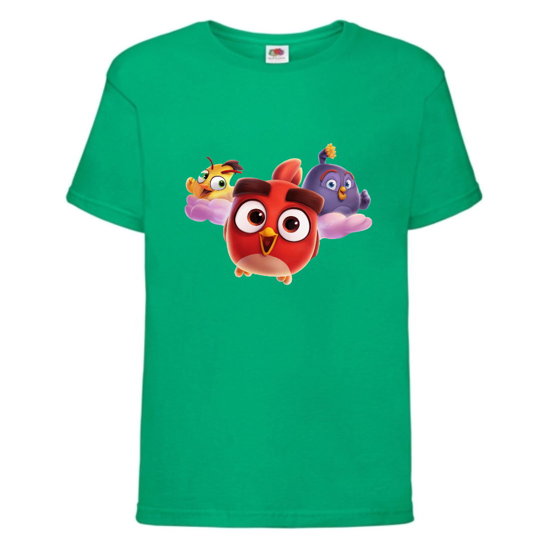 

Футболка детская Энгри Бердс (Angry Birds) зеленая (AB-chicks-green) 152 см