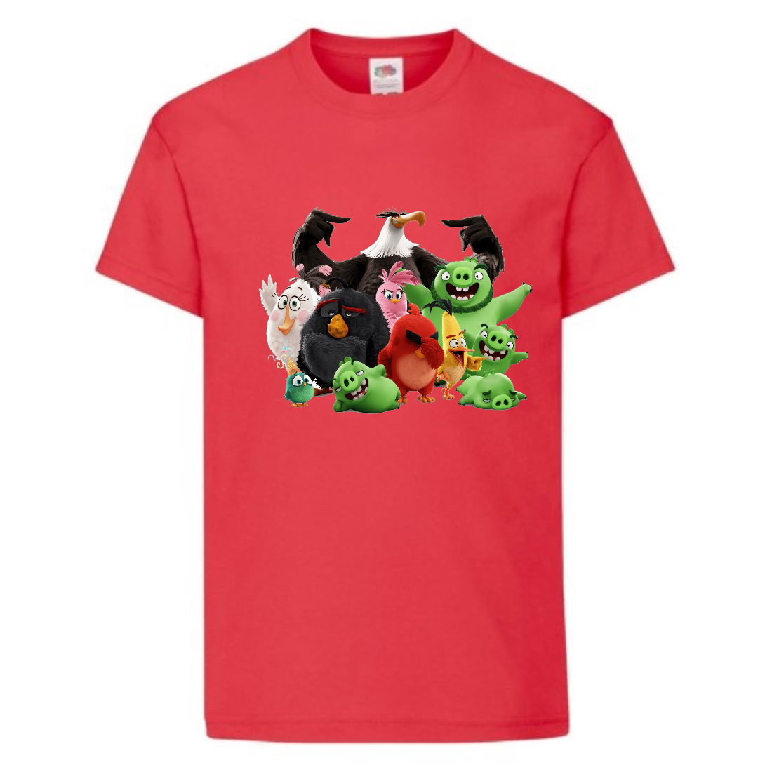 

Футболка детская Энгри Бердс (Angry Birds) красная (AB-allheroes-1 red) 164 см