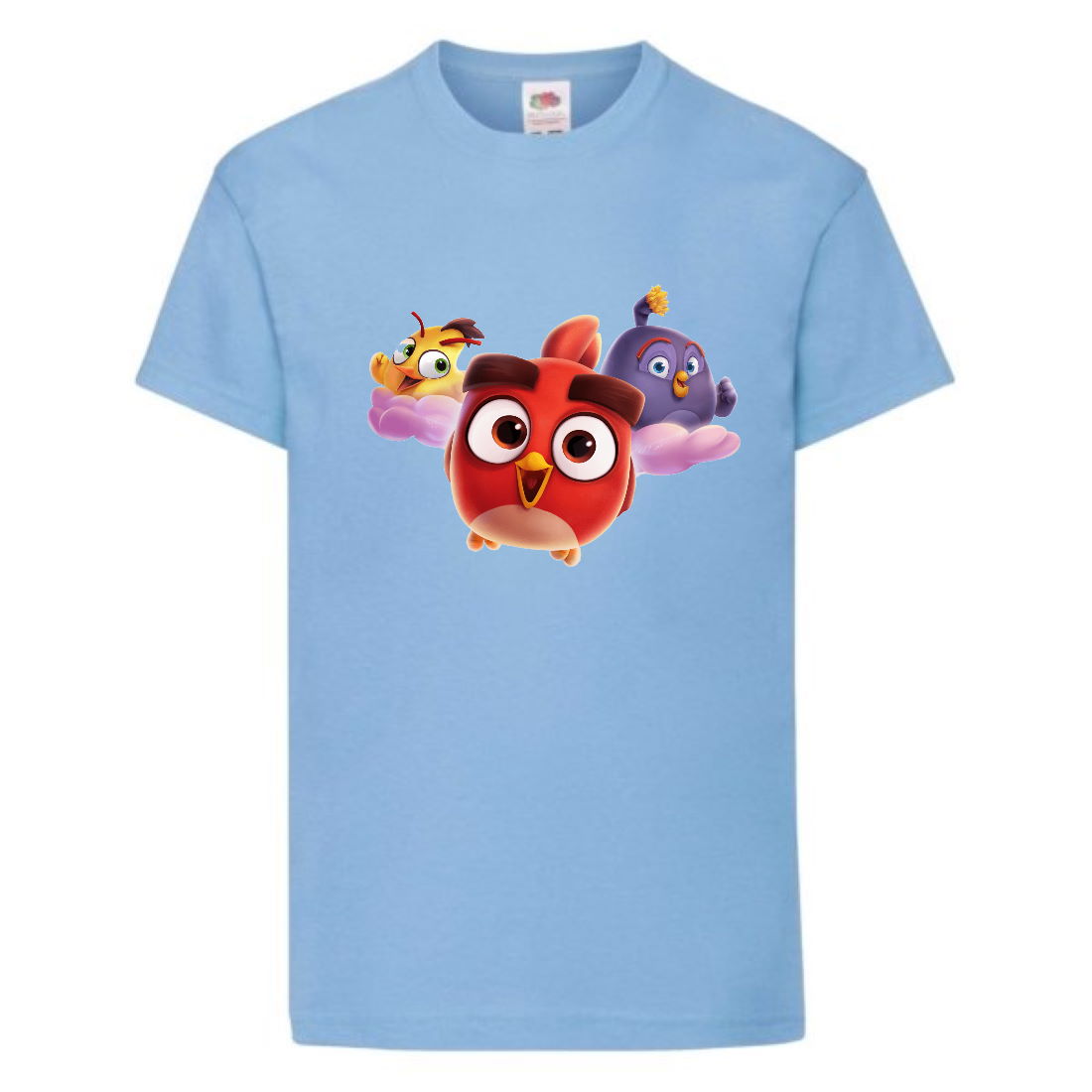 

Футболка детская Энгри Бердс (Angry Birds) светло-голубой (AB-chicks-blue) 128 см