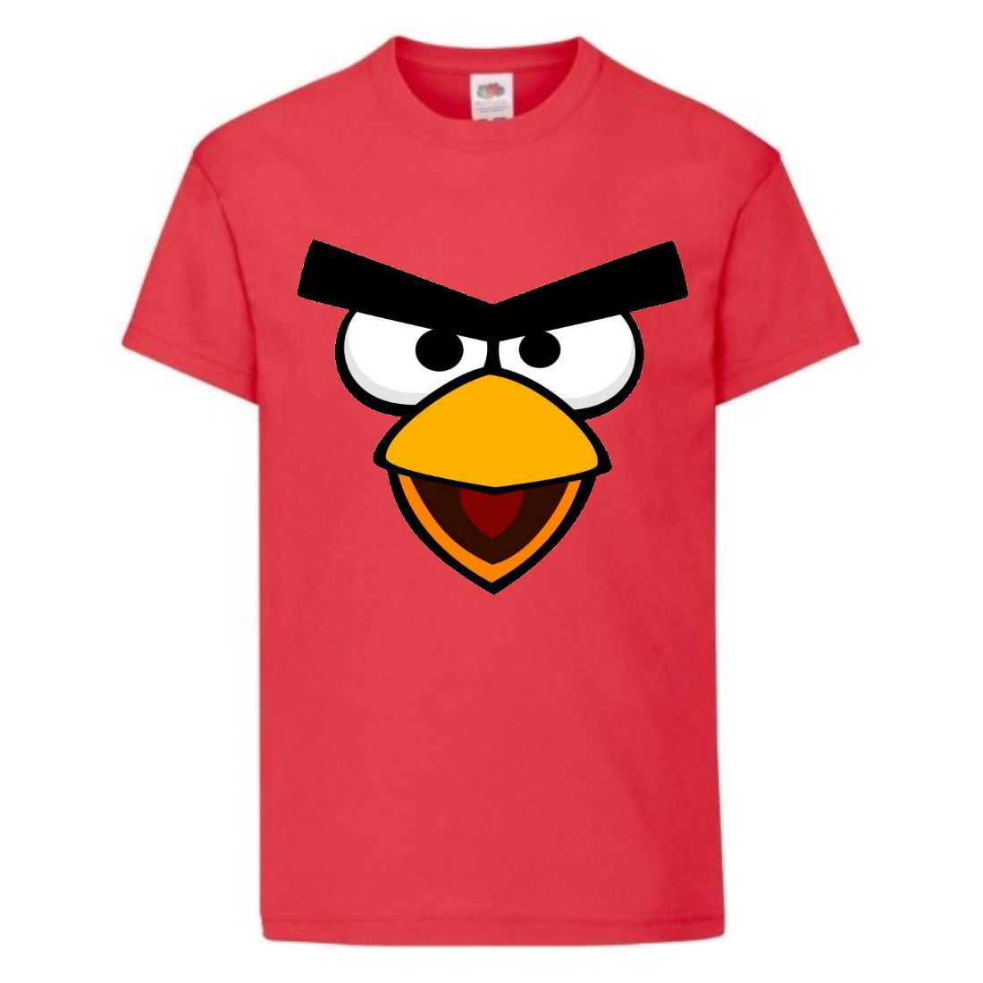 

Футболка детская Энгри Бердс (Angry Birds) красная (AB-face-red) 164 см