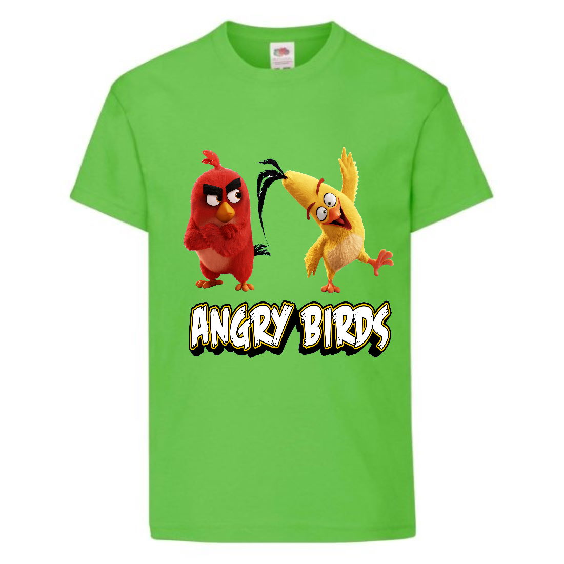 

Футболка детская Энгри Бердс (Angry Birds) светло-зеленая (AB-red&chak-3-green) 128 см