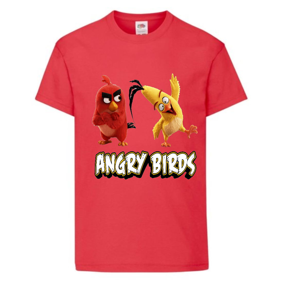 

Футболка детская Энгри Бердс (Angry Birds) красная (AB-red&chak-3-red) 140 см