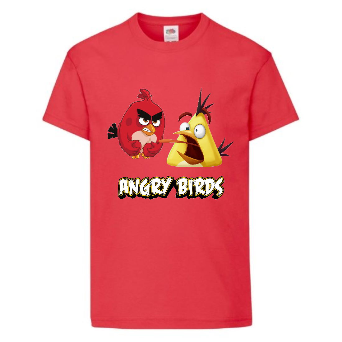 

Футболка детская Энгри Бердс (Angry Birds) красная (AB-red&chak-red) 116 см