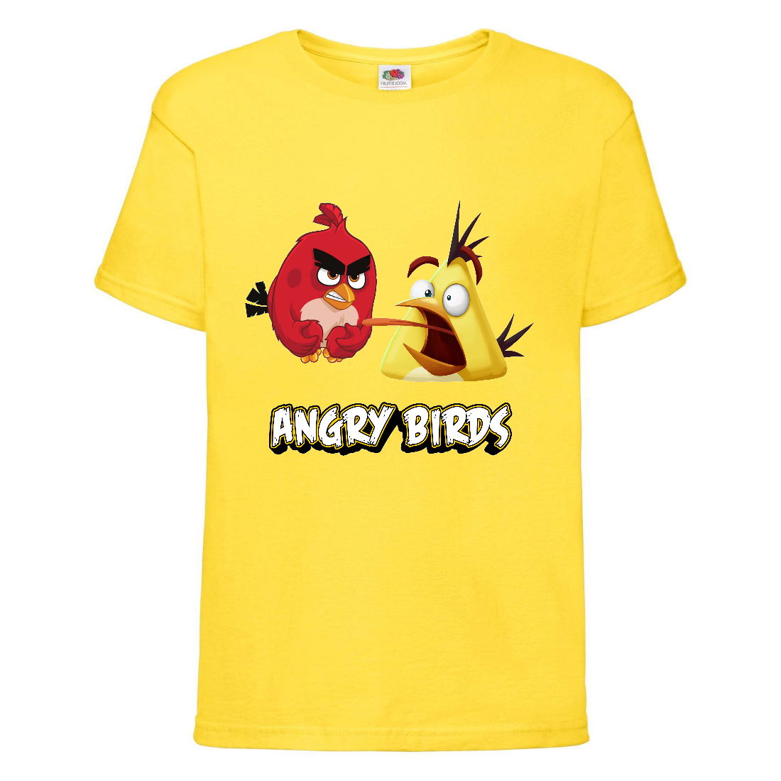 

Футболка детская Энгри Бердс (Angry Birds) желтая (AB-red&chak-yellow) 128 см