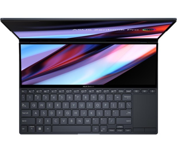 Ноутбук с двумя экранами ASUS Zenbook Pro 14 Duo / Intel Core i7-12700H ...