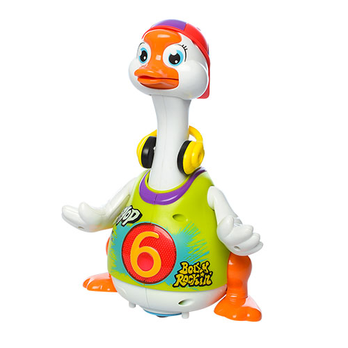 

Развивающая музыкальная игрушка Рэпер гусачок Limo toy Зеленый 828