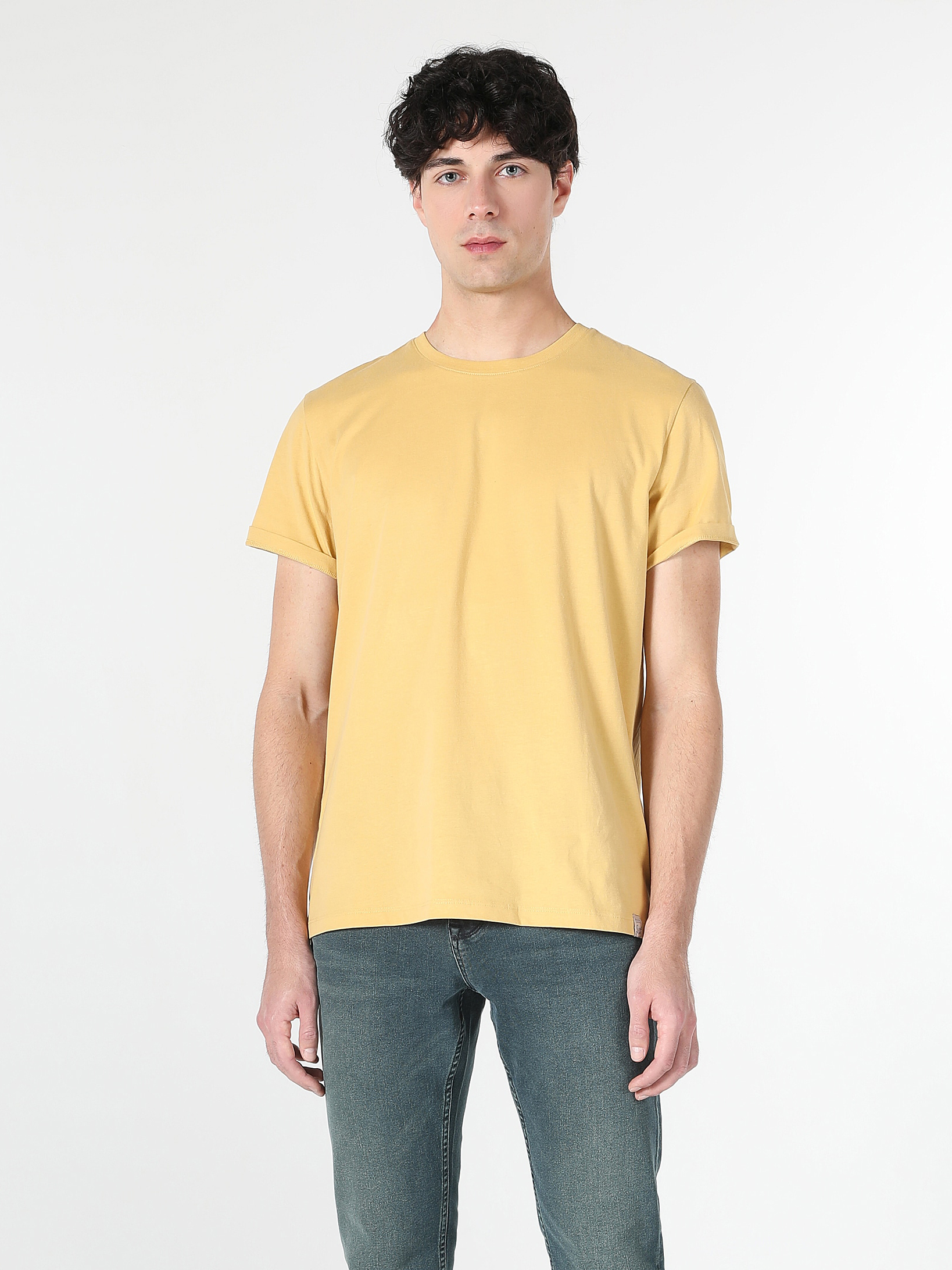 Акція на Футболка чоловіча Colin's CL1058592DYL XXXL Dark Yellow від Rozetka