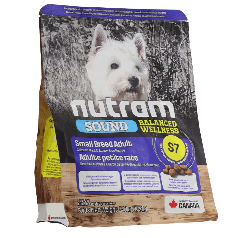 Корм Nutram S7 Sound Balanced Wellness Small Breed Adult Dog сухой для ...