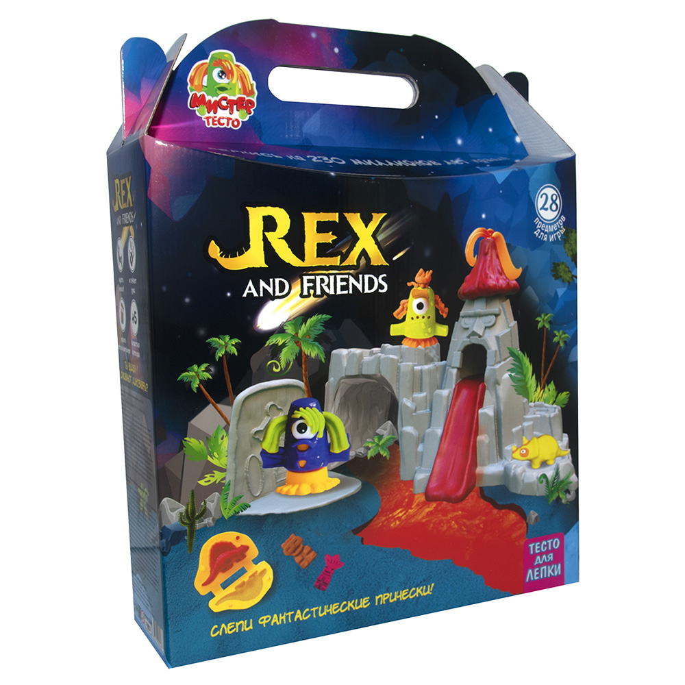 

Набір для креативного творчості REX and friends (російською) (71506) Strateg