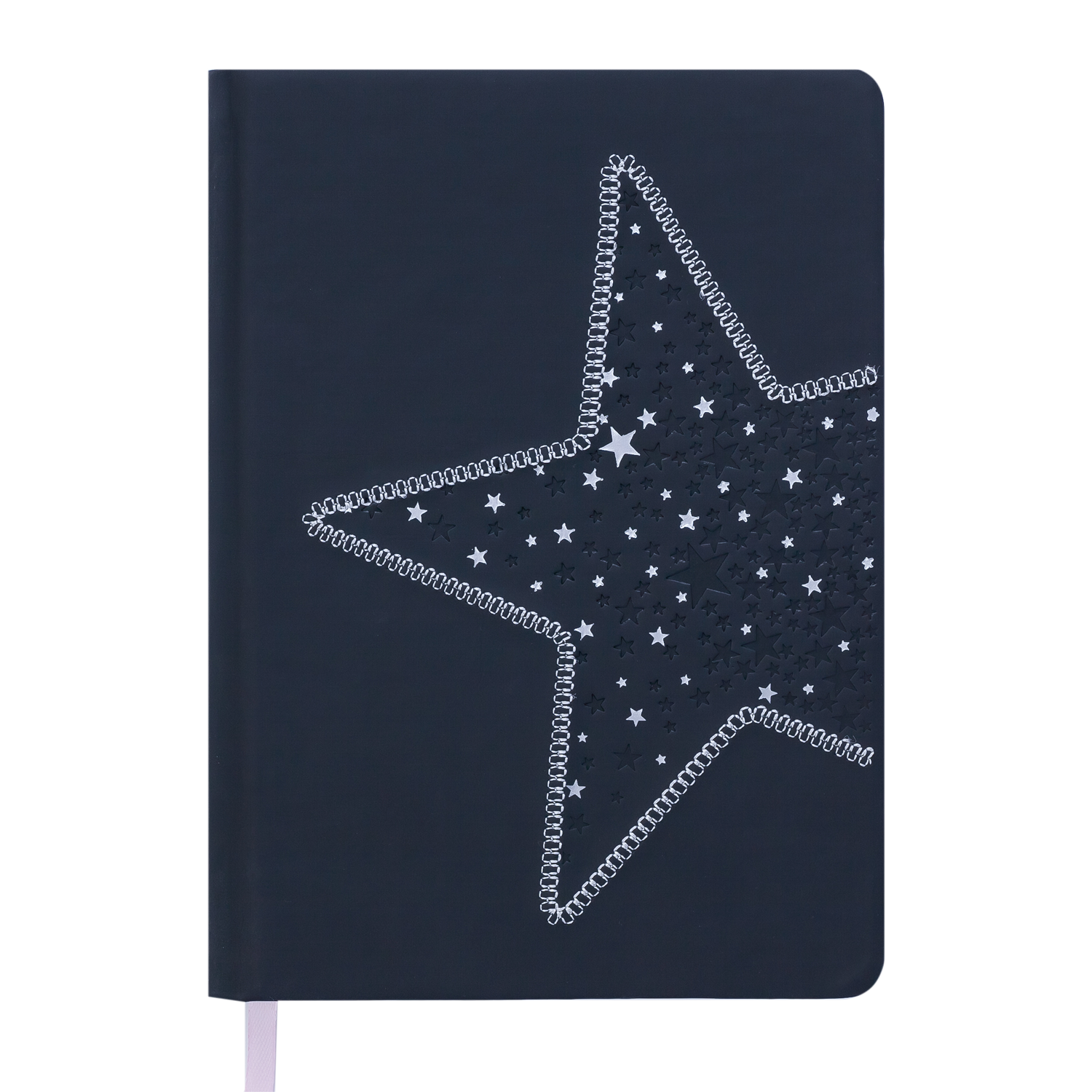 

Ежедневник недатированный Buromax Stella A5 из искусственной кожи 288 с. Черный (BM.2048-01)