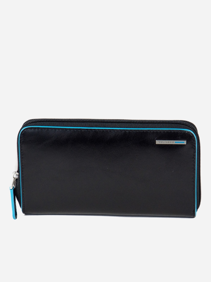 

Женский кошелек кожаный Piquadro PD1515B2R_N Черный