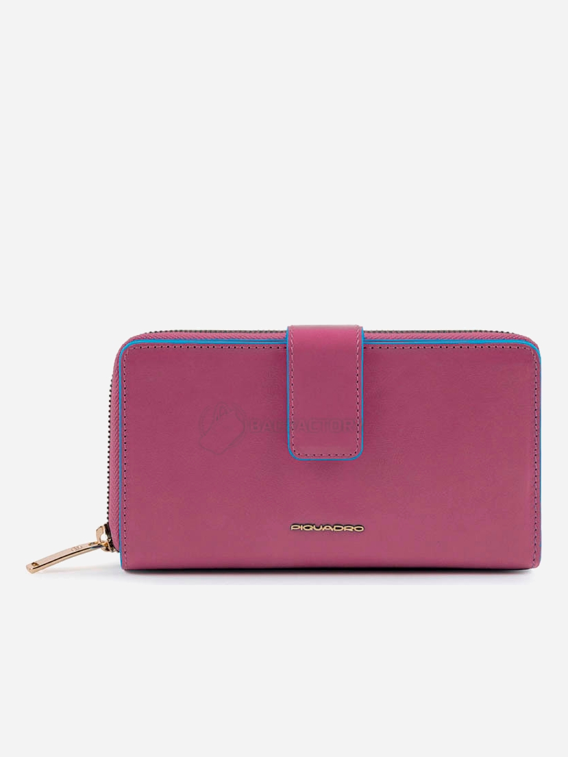 

Женский кошелек кожаный Piquadro PD1354B2R_VI5 Фиолетовый