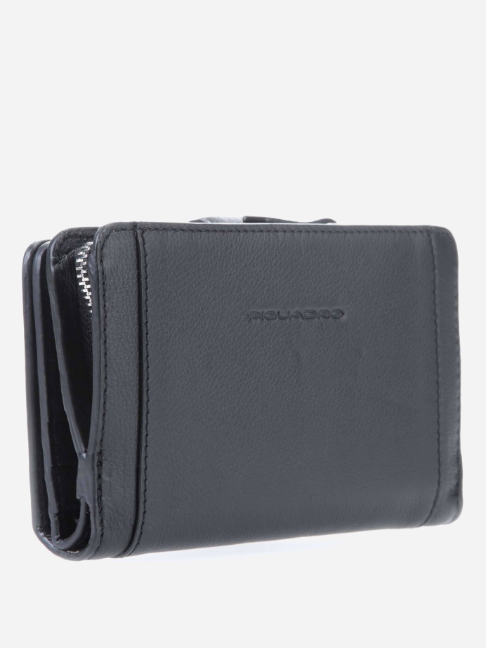 

Женский кошелек кожаный Piquadro PD1353MUR_N Черный