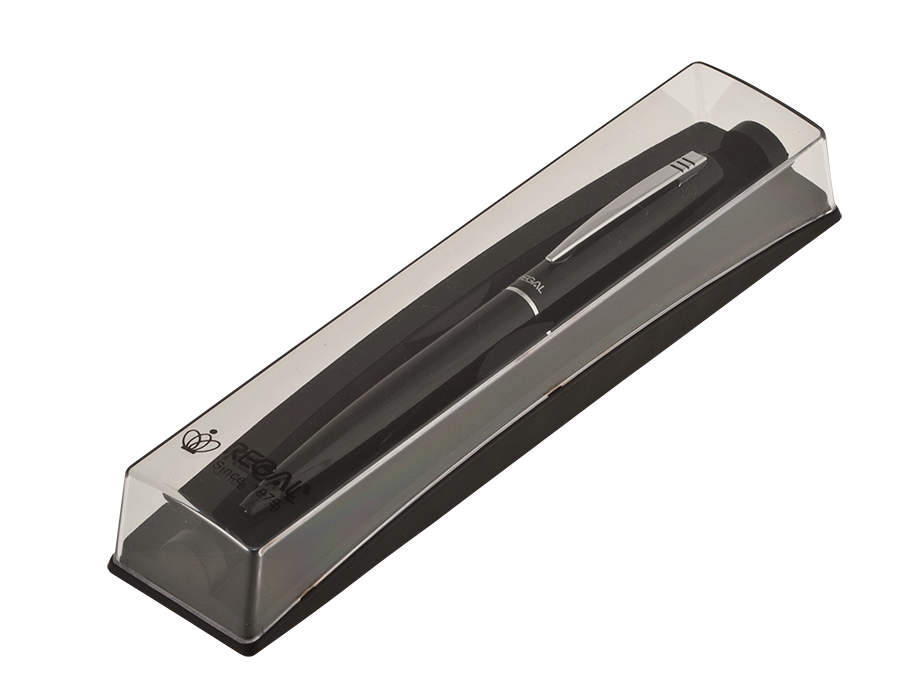 

Ручка шариковая Regal PB10 в футляре Черная (R285200PB10B)