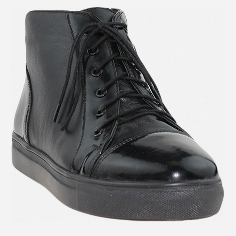 Акція на Жіночі черевики низькі ROSS Rrлюсі-4 37 23 см Чорні від Rozetka