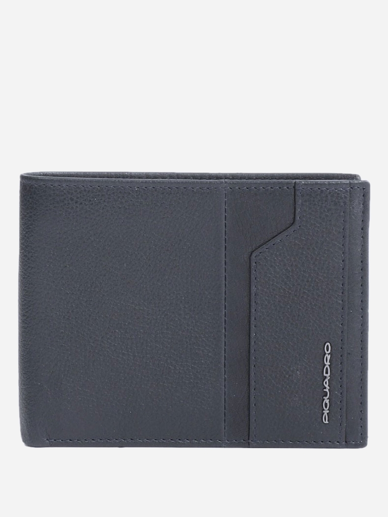 

Мужское портмоне кожаное Piquadro PU3891S105R_BLU Синее