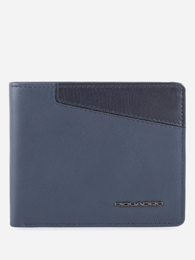 

Мужское портмоне кожаное Piquadro PU4188S104R_BLU Синее