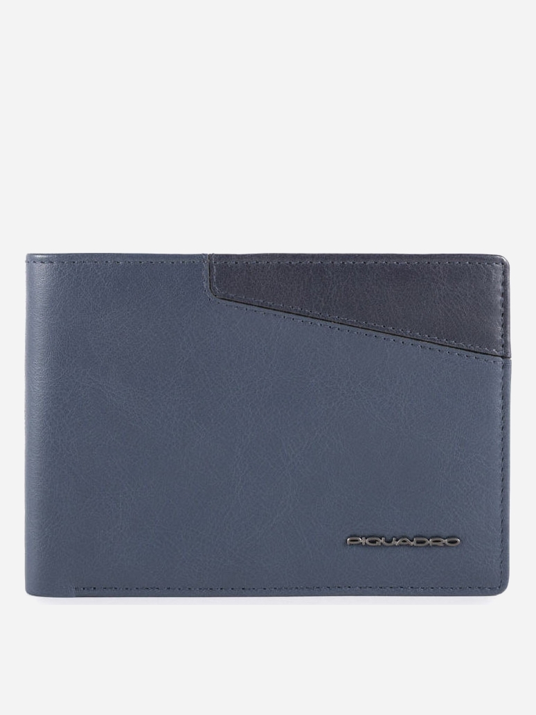 

Мужское портмоне кожаное Piquadro PU1392S104R_BLU Синее