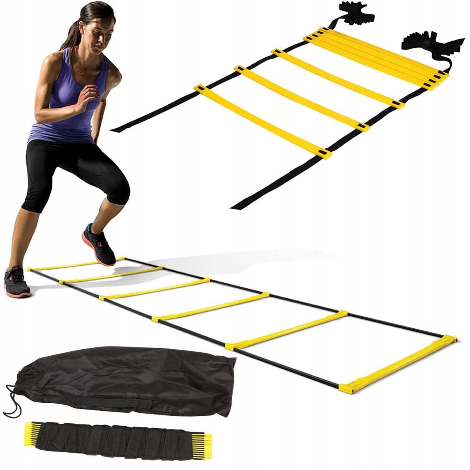 Лестница координационная 4FIZJO Agility Ladder 8 м скоростная дорожка  4FJ0239 – фото, отзывы, характеристики в интернет-магазине ROZETKA от  продавца: Glorias | Купить в Украине: Киеве, Харькове, Днепре, Одессе,  Запорожье, Львове