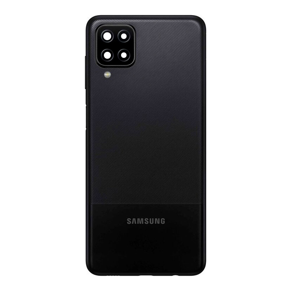 Задняя крышка для Samsung A125 Galaxy A12 (2020) (Black) (Original PRC