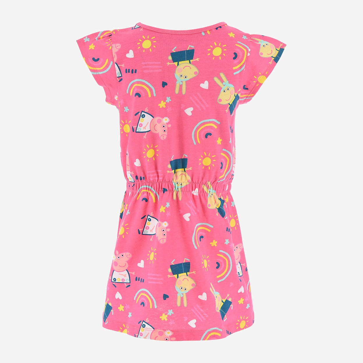 Акція на Дитяче літнє плаття для дівчинки Disney Peppa Pig WE1146 104 см Рожеве від Rozetka