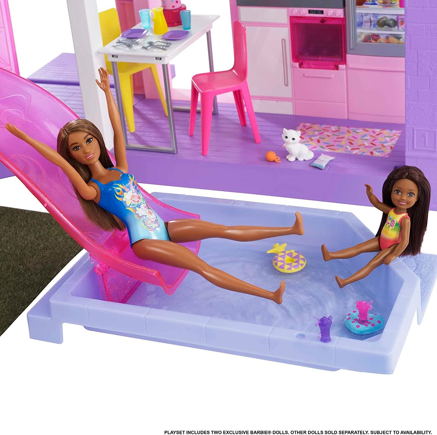 Дом мечты Барби Делюкс с 2 куклами и авто Barbie Deluxe Special Edition  60th DreamHouse Playset (HCD51) – фото, отзывы, характеристики в  интернет-магазине ROZETKA от продавца: Вuy here | Купить в Украине: