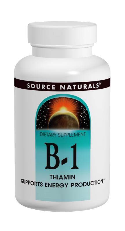 

Витамины Source Naturals Витамин В-1 100 мг 250 таблеток