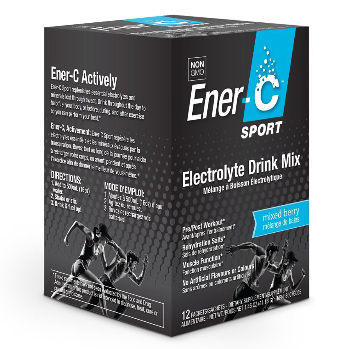 

Усилители производительности Ener-C Электролитный напиток Sport Electrolyte Drink Mix Микс Ягод 12 пакетиков