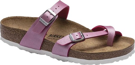 

Женские шлепанцы Birkenstock Mayari Birko Flor Icy Metallic Fuchsia Tulip Birko-Flor 38