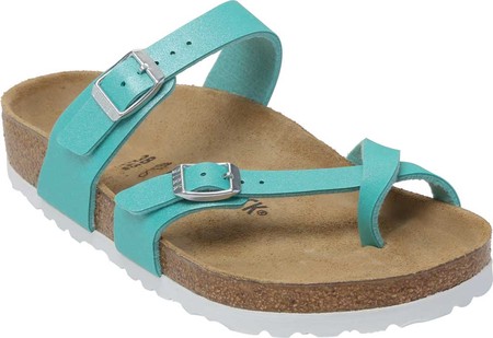 

Женские шлепанцы Birkenstock Mayari Birko Flor Icy Metallic Emerald Green Birko-Flor 40