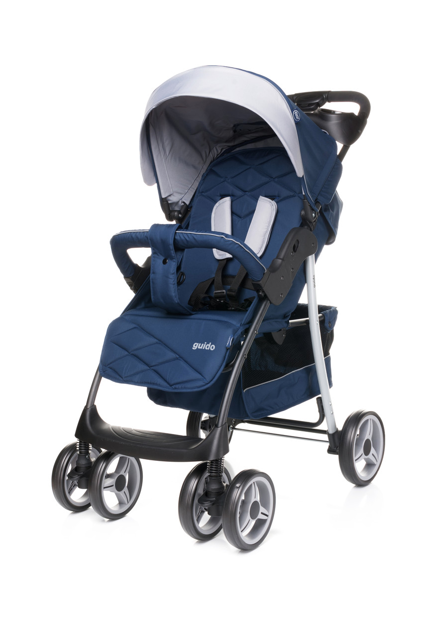 

Прогулочная коляска 4Baby Guido Navy Blue