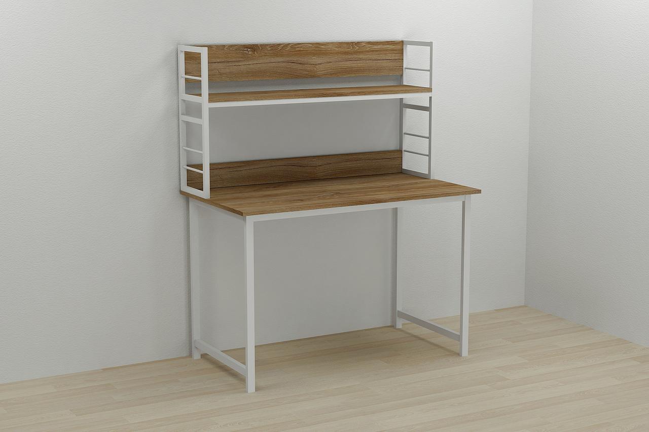 

Надстройка для стола Ferrum-decor Линкольн 60x120x28 Белый ДСП Дуб Таверна